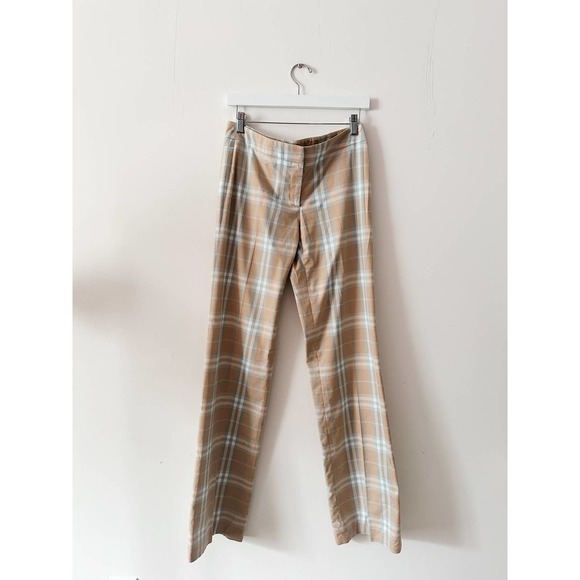 Plaid Burberry Pants - Picture 1 of 5